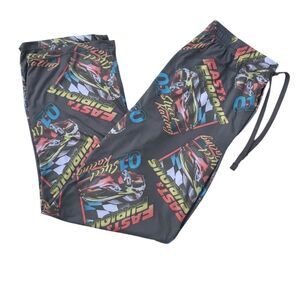 Fast & Furious Men's XL Graphic Lounge Pants Multicolor Street Racing‎